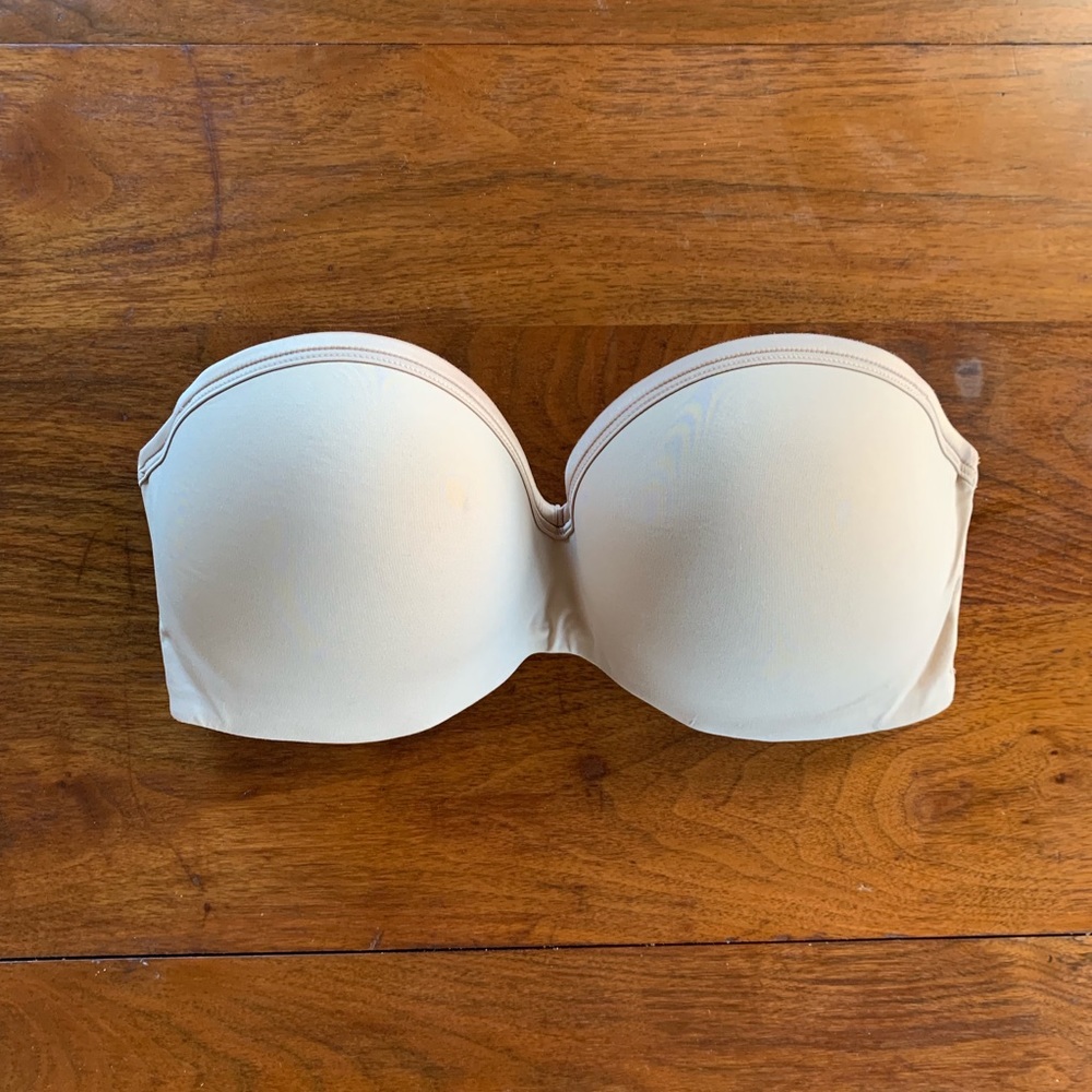 Le Mystere nude strapless bra size 34D